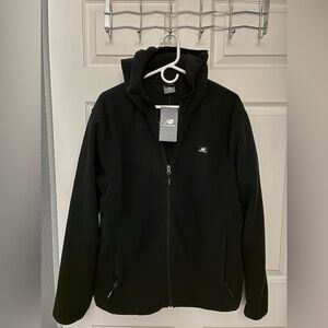 NWT-New Balance, Black Fleece Jacket-brand new with tags, never worn. Classic.